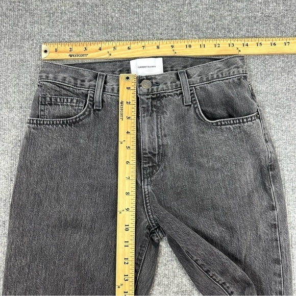 Current/Elliott Jeans 26 The Vintage Cropped Slim Straight Leg Jeans Faulkner - Picture 4 of 15